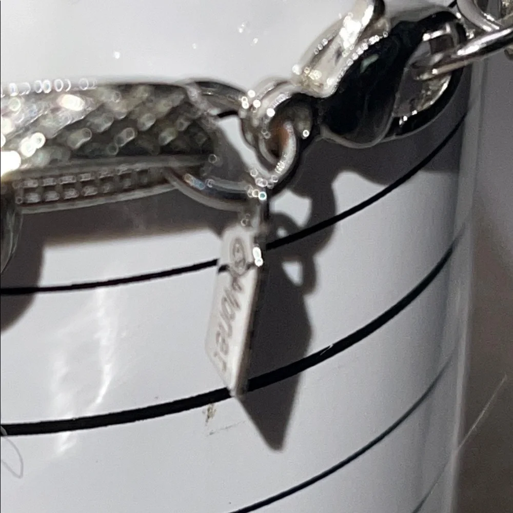 Vintage Gorgeous Silver tone Monet chunky multi link Bracelet size 6.5